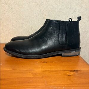 Josef Seibel Myles 13 Chelsea Black Leather Ankle Boots Men’s Size EU 44 US 10.5
